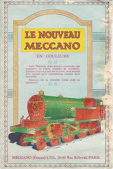 Catalogue dépliant 1927